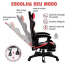 Cadeira Gamer Ultra Python Fly Vermelha