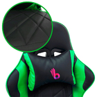 Cadeira Gamer V2 Ergonômica Top Para Escritório Verde