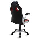 Cadeira Gamer Vermelho E Preto Healer Creed Giratória