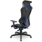 Cadeira Gamer Vizion Dz Sincron Plaxmetal Preto/azul