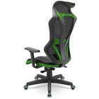 Cadeira Gamer Vizion Dz Sincron Plaxmetal Preto/verde