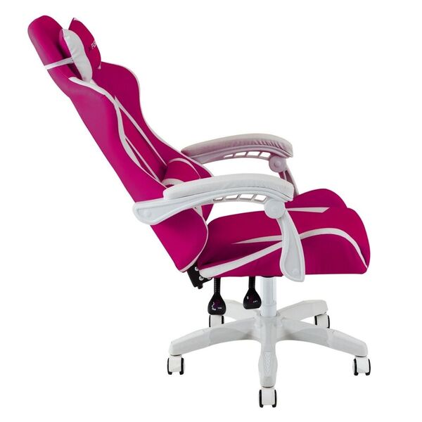 Cadeira Gamer X Fusion C.123 Rosa Escuro/branca | Leroy Merlin