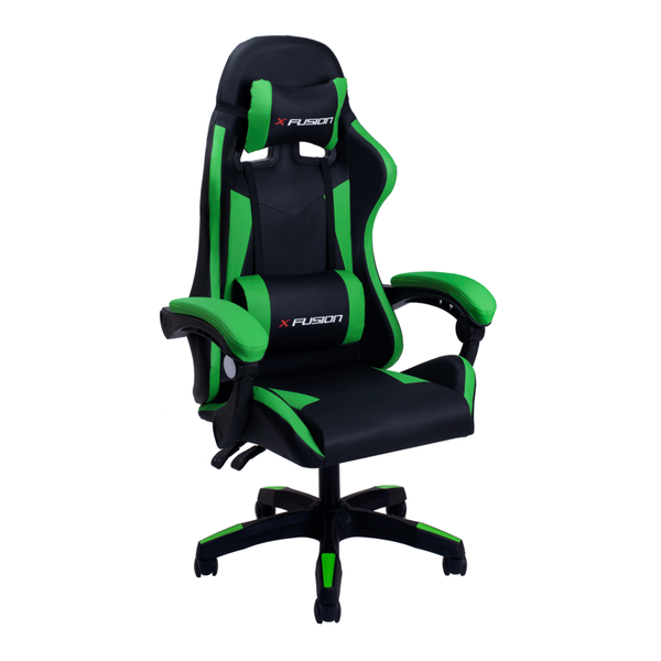 Cadeira Gamer X Fusion C.123 Preto/verde | Leroy Merlin