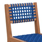 Cadeira Garden Encosto E Assento Em Corda Trançada Natural/az