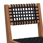 Cadeira Garden Encosto E Assento Em Corda Trançada Natural/pr