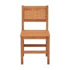 Cadeira Garden Trançado Madeira - Natural