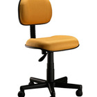 Cadeira Gerente Com Base Fixa Trapézio Linha Classic Amarelo