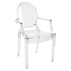 Cadeira Ghost Com Braço Incolor
