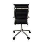 Cadeira Giratória Alta Office Esteirinha Rivatti Em Pu Preta