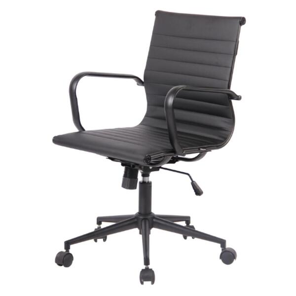 Cadeira Giratória Baixa Office Sevilha Esteirinha Rivatti Em