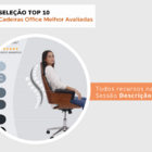 Cadeira Giratória Coimbra Em Madeira Poliuretano Marrom Base