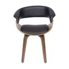 Cadeira Giratória Elba  Preto/marrom