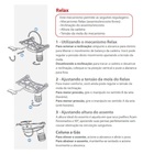 Cadeira Giratória Escritório Classic Presidente Branca Relax