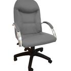 Cadeira Giratória Escritório Day Presidente Cinza Relax Base