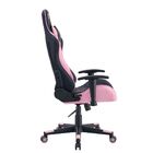 Cadeira Giratória Gamer Kl3 - Preto E Rosa