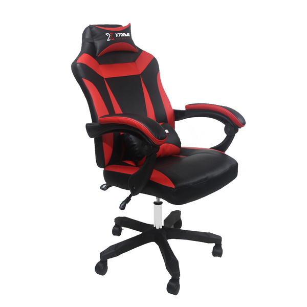 Cadeira Giratória Gamer XTreme Gamers Supra Preta e Vermelha
