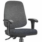 Cadeira Giratória Job L02 Diretor Executiva Linho Chumbo - Ly