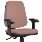 Cadeira Giratória Job L02 Diretor Executiva Suede Rosê - Lyam