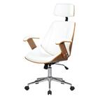 Cadeira Giratória Lisboa Bergen Rivatti C/ Encosto De Cabeça