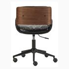 Cadeira Giratória Marbella Madeira Multilaminada Revestida Em