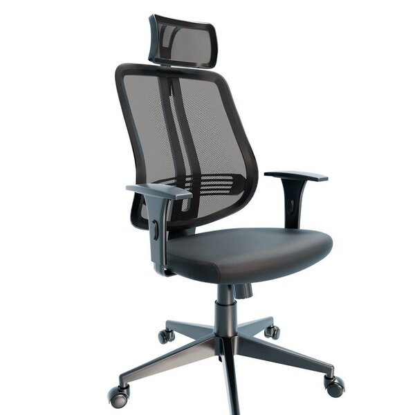 Cadeira Giratória Martiflex Novara Presidente Tela Com Encost