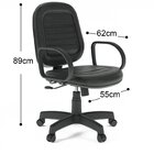 Cadeira Giratória Martiflex Tescaro Diretor Com Braço – Tes13