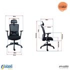 Cadeira Giratória Nr-17 President Office C/ Braços Dallas Riv