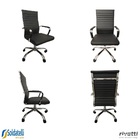 Cadeira Giratória Office Esteirinha Confort Rivatti Em Pu Pre