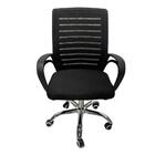 Cadeira Giratoria Office Zebrada Preta