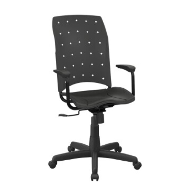 Cadeira Giratoria Plaxmetal Presidente Ergoplax - 33682.1.13