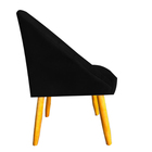 Cadeira Golden Lux Sofisticação Conforto Cada Detalhe Preto