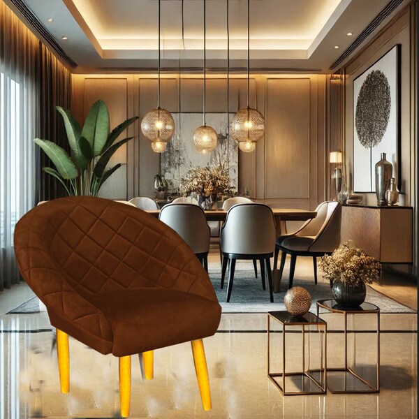 Cadeira Golden Lux Sofisticação Conforto Cada Detalhe Terraco