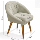 Cadeira Golden Lux Sofisticação Conforto Cada Detalhe Terraco