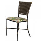 Cadeira Gramado Em Fibra Sintética Junco Para Área Externa E