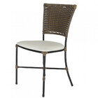 Cadeira Gramado Em Fibra Sintética Junco Para Área Externa E