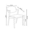 Cadeira Greta Linho Cru D'rossi