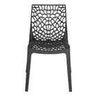 Cadeira Gruvyer Acabamento Fosco - Preto