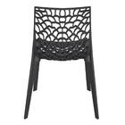 Cadeira Gruvyer Acabamento Fosco - Preto