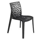 Cadeira Gruvyer Acabamento Fosco - Preto