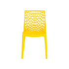 Cadeira Gruvyer Amarela Sala Cozinha Jantar