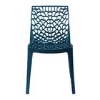 Cadeira Gruvyer - Azul Petróleo