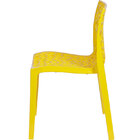 Cadeira Gruvyer Design Cozinha Sala De Estar Jantar Amarelo