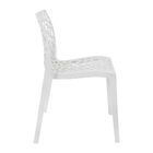 Cadeira Gruvyer Design Cozinha Sala De Estar Jantar Branco
