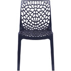 Cadeira Gruvyer Design Cozinha Sala De Estar Jantar Preto