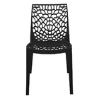 Cadeira Gruvyer Design Cozinha Sala De Estar Jantar Preto