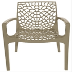 Cadeira Gruvyer Polipropileno Com Braço Fendi - Or Design