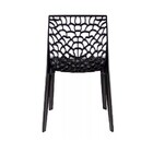 Cadeira Gruvyer Preta Kit Com 6 - Estilo E Funcionalidade Par