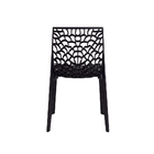 Cadeira Gruvyer Preta Sala Cozinha Jantar