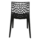 Cadeira Gruvyer Preta Sala Cozinha Jantar