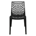 Cadeira Gruvyer Preta Sala Cozinha Jantar